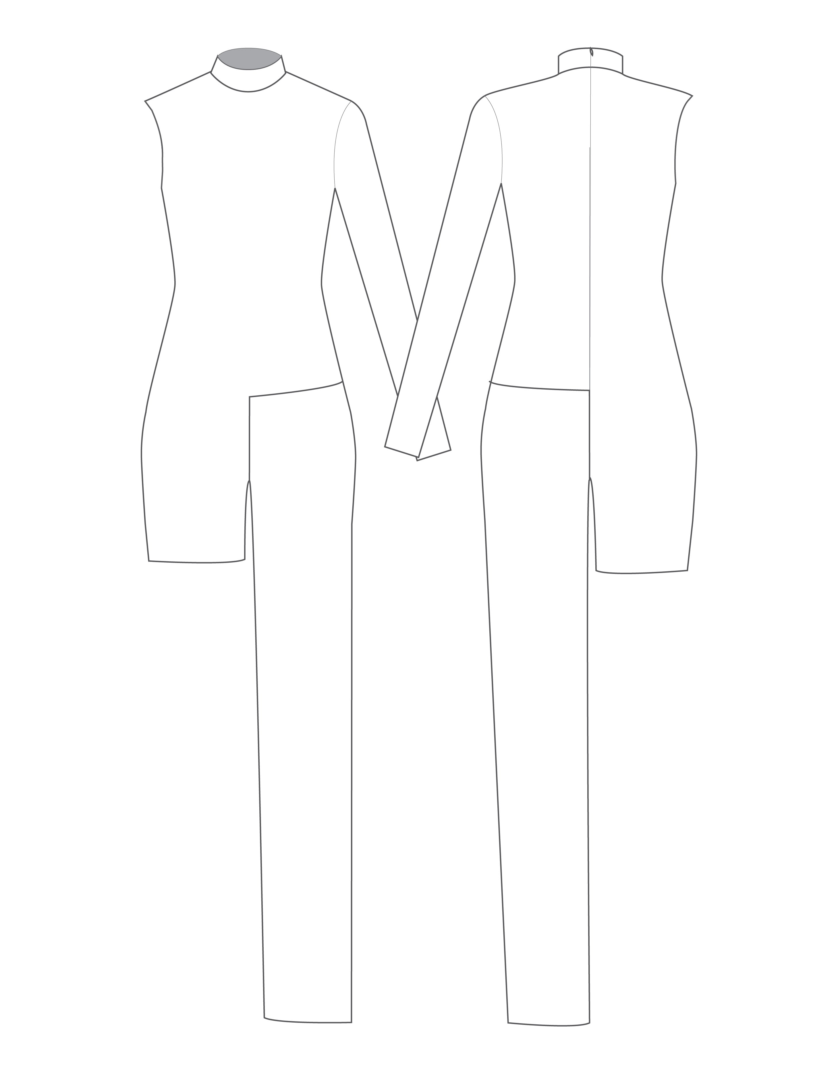 Custom Inked Half and Half Tap Pant Unitard - Lycra