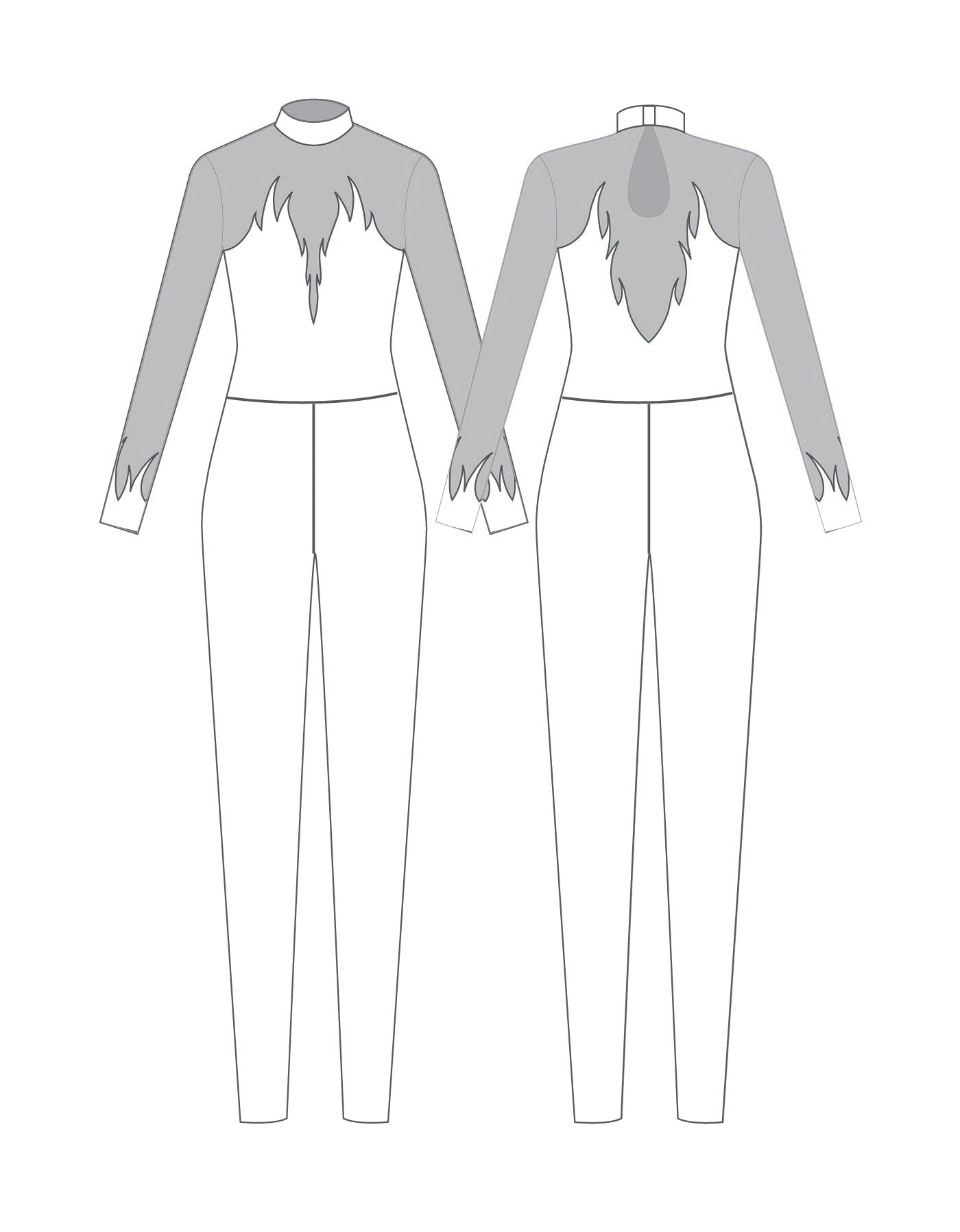 Custom Inked Ignite Unitard - Lycra