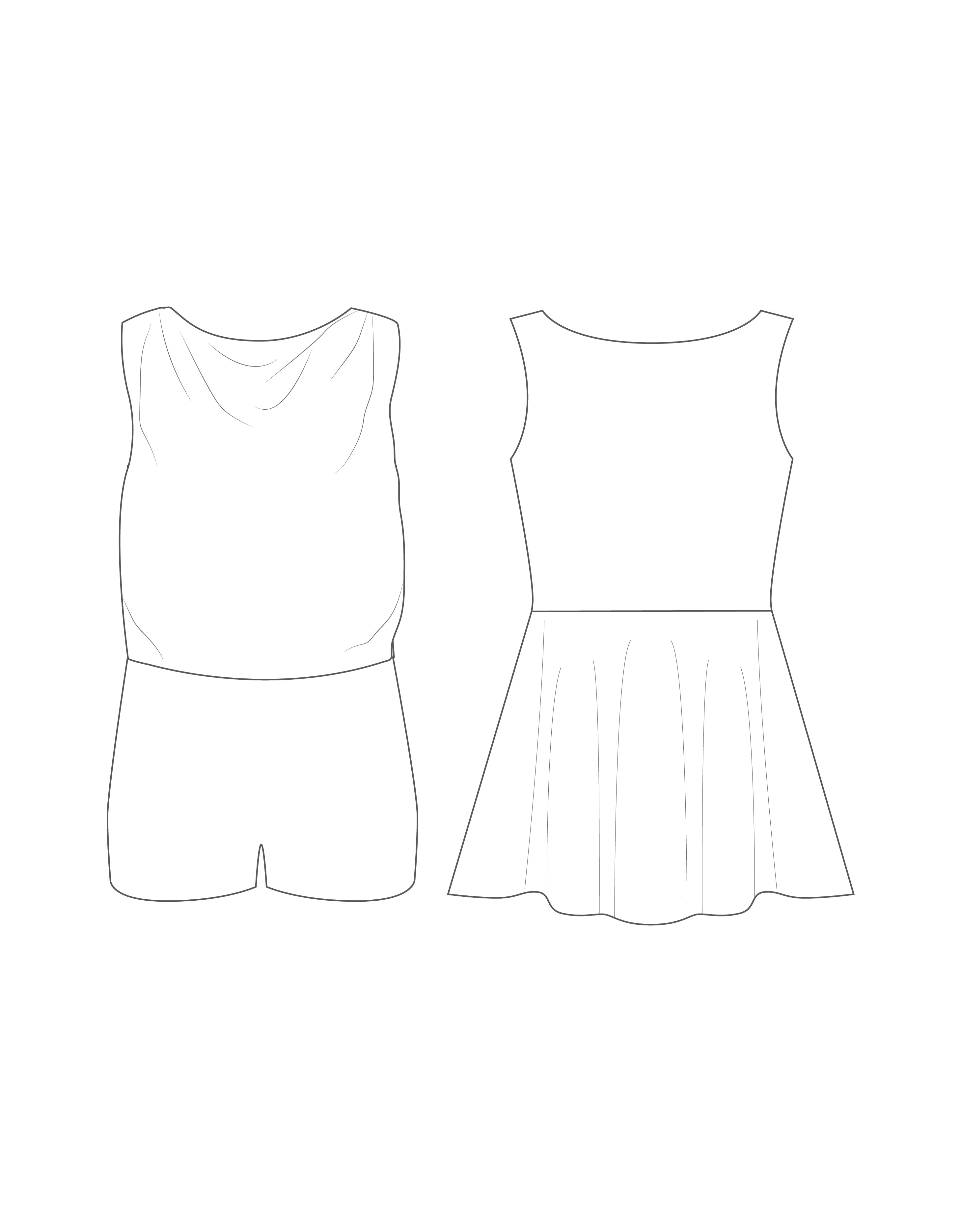 Custom Inked Convertible Tank Dress - Lycra