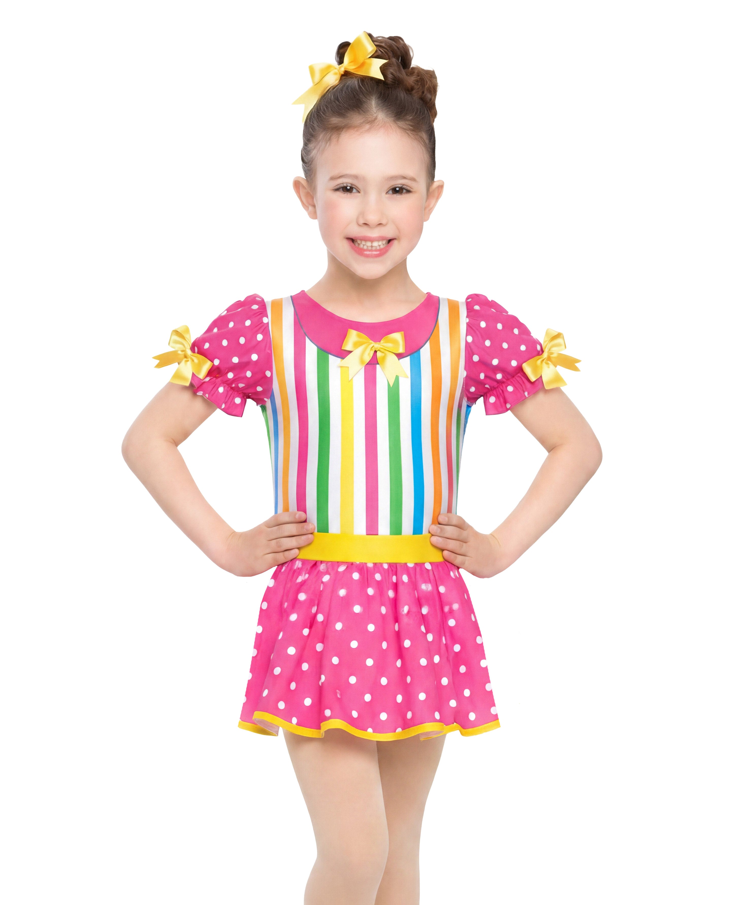 Candy Striper Top Skirt Tall Band