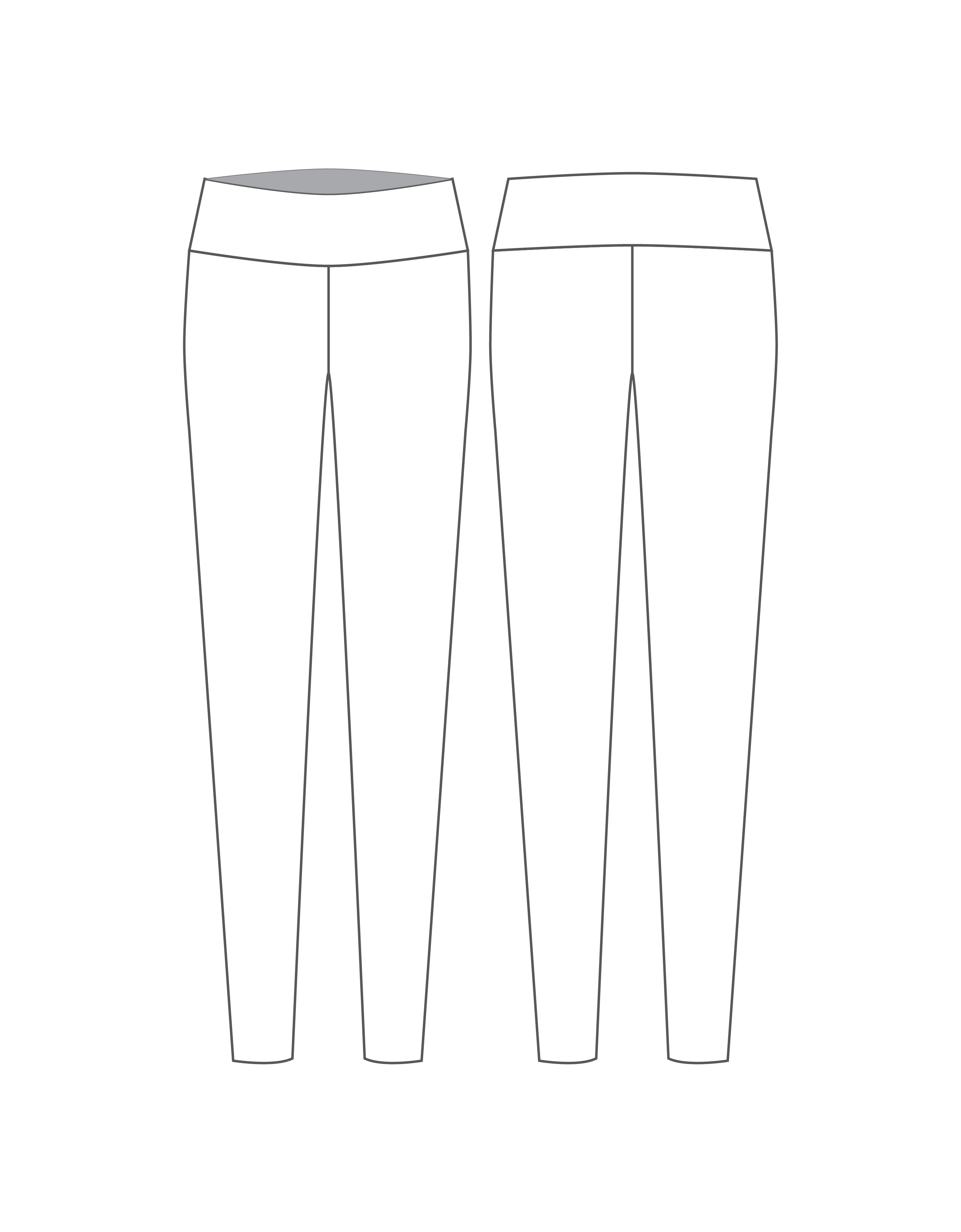 Custom Inked Yoga Leggings - Flat Supplex