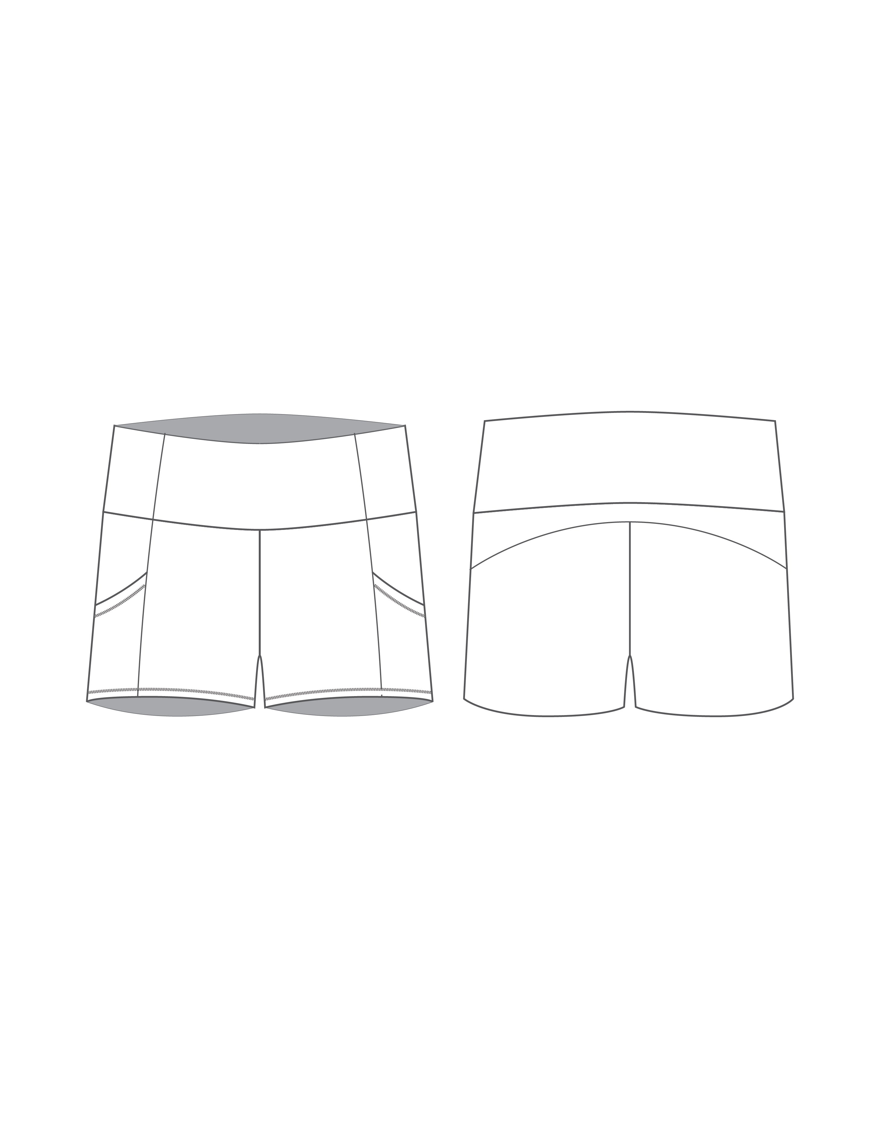 Custom Inked Pocket Short - Lycra