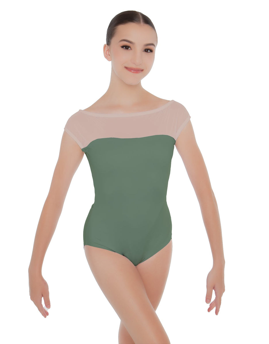 Solid Lycra One Shoulder Leotard