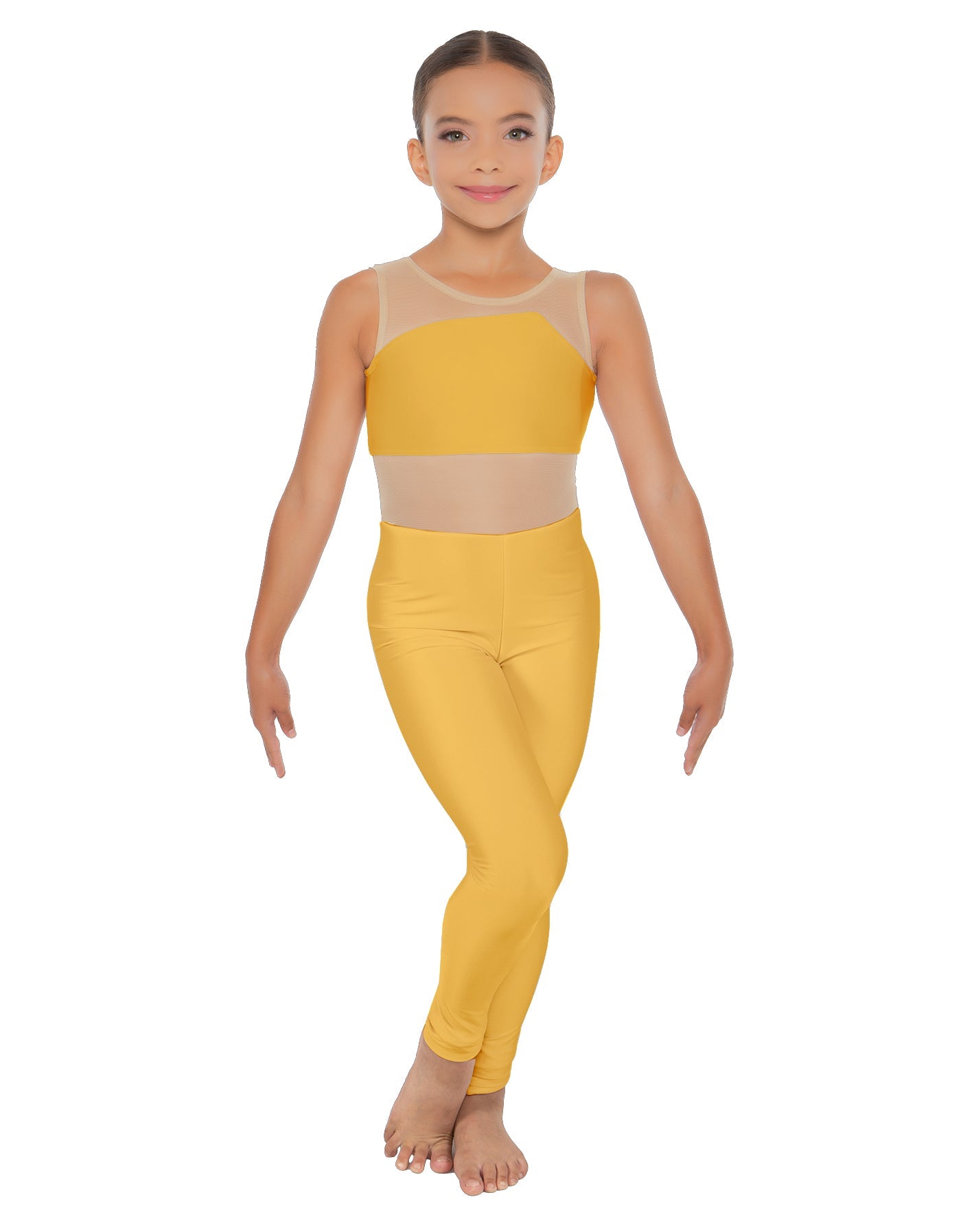 Solid Lycra Defined Unitard