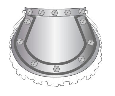 Tin Man Pettibustle with Top Skirt