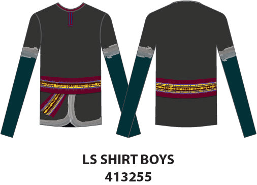 Maiden LS Boys Shirt