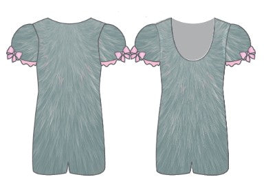 Minis Puff Sleeve Biketard #2