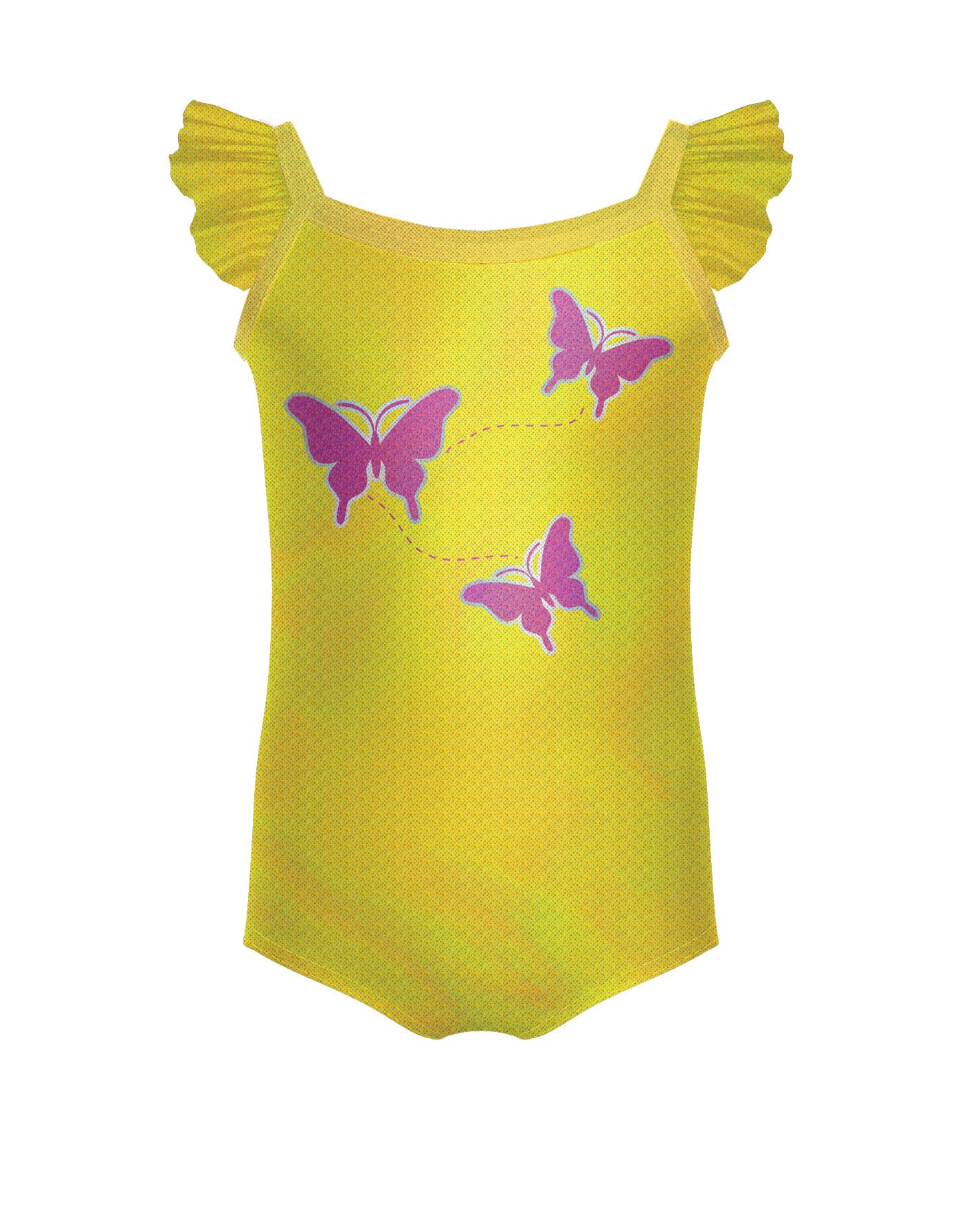 Butterfly Buddies Fly Camisole Flutter Sleeve Leotard