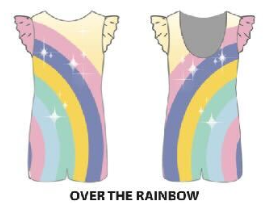 Custom Inked Tank Gather Sleeve Biketard - Hologram main image 1