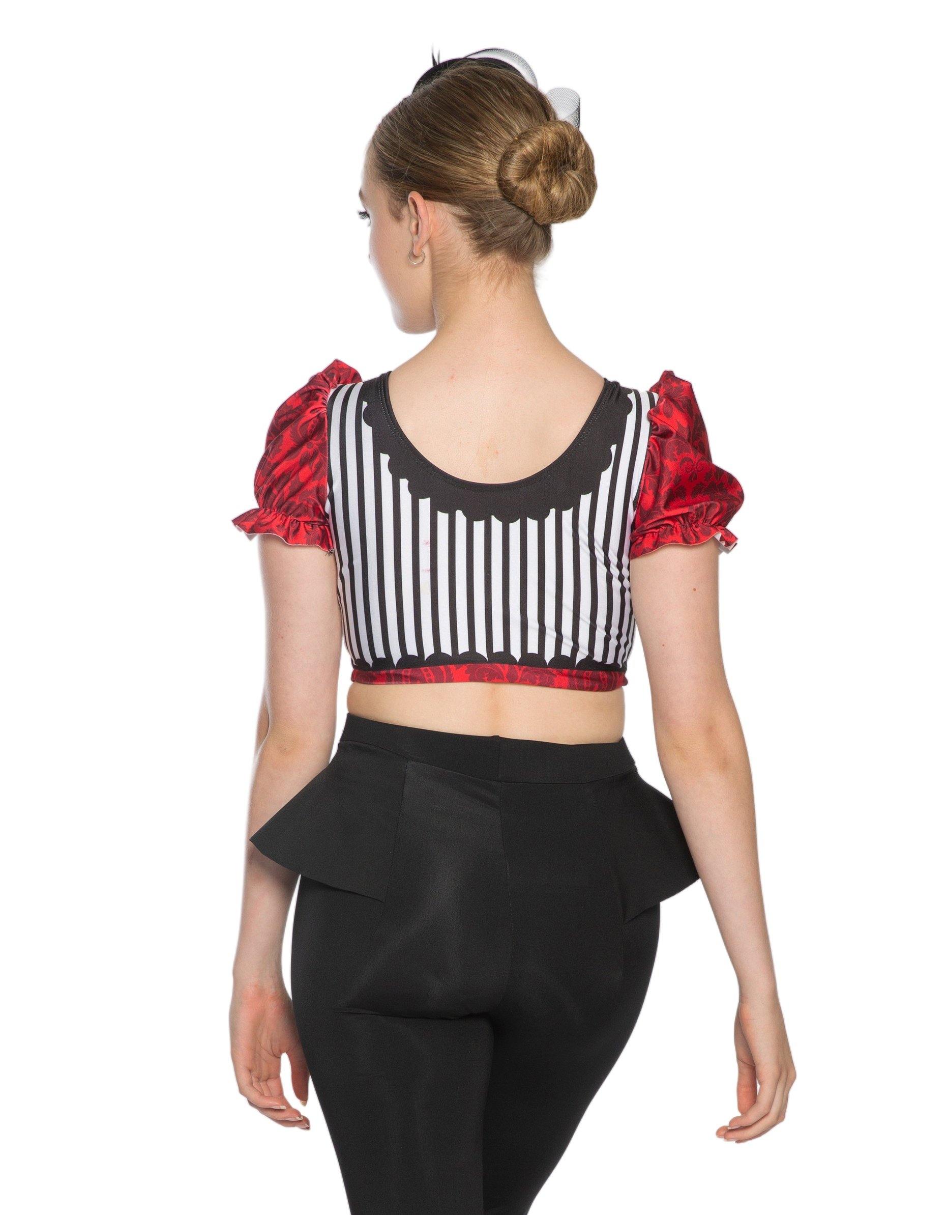 Cirque Puff Sleeve Crop Top - Hamilton Theatrical