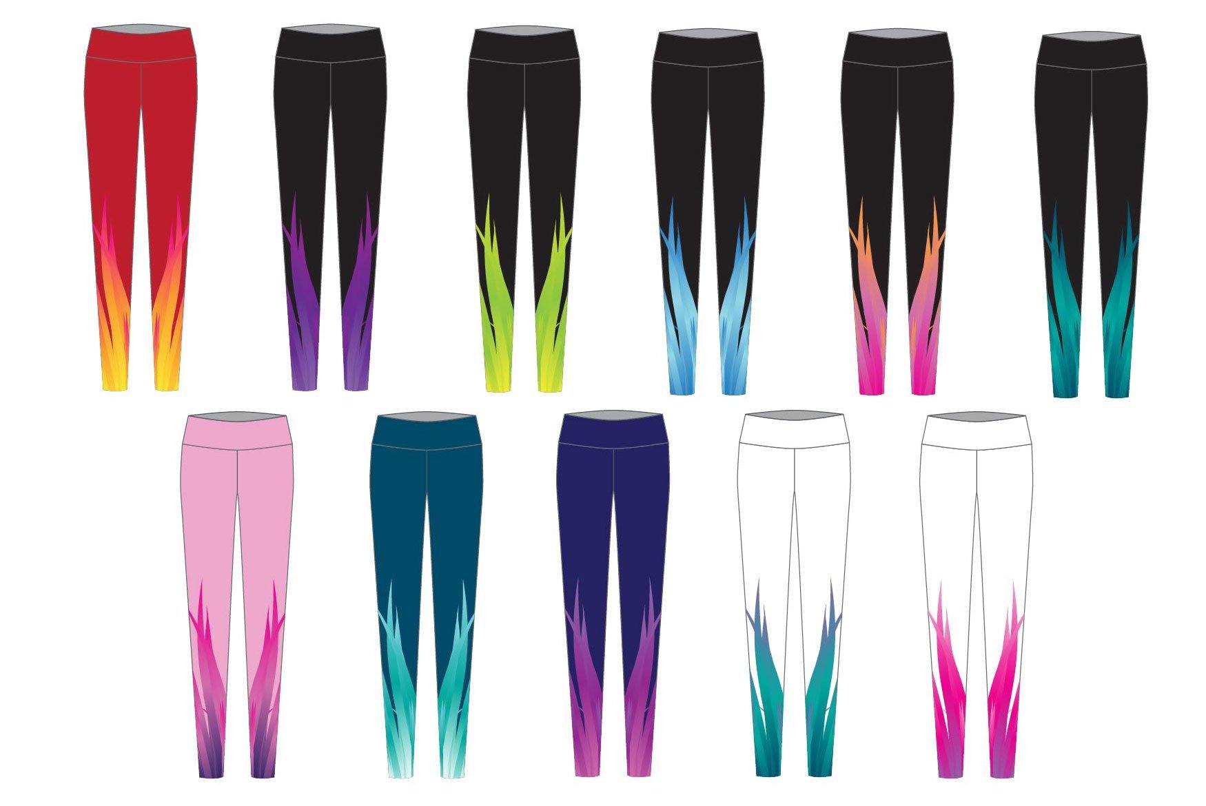 Starburst Yoga Legging - Hamilton Theatrical