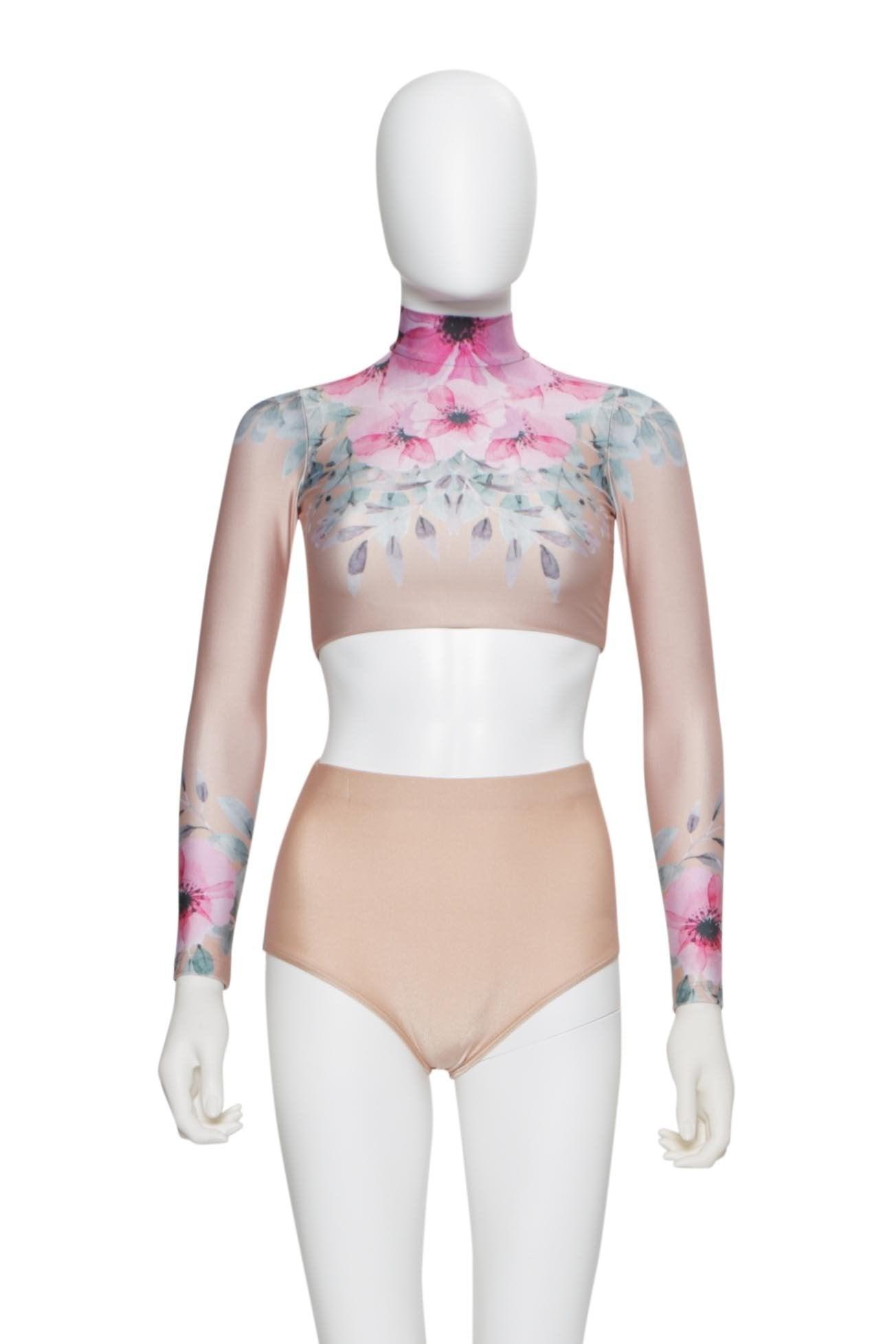 Flowergirl LS Crop Top - Hamilton Theatrical