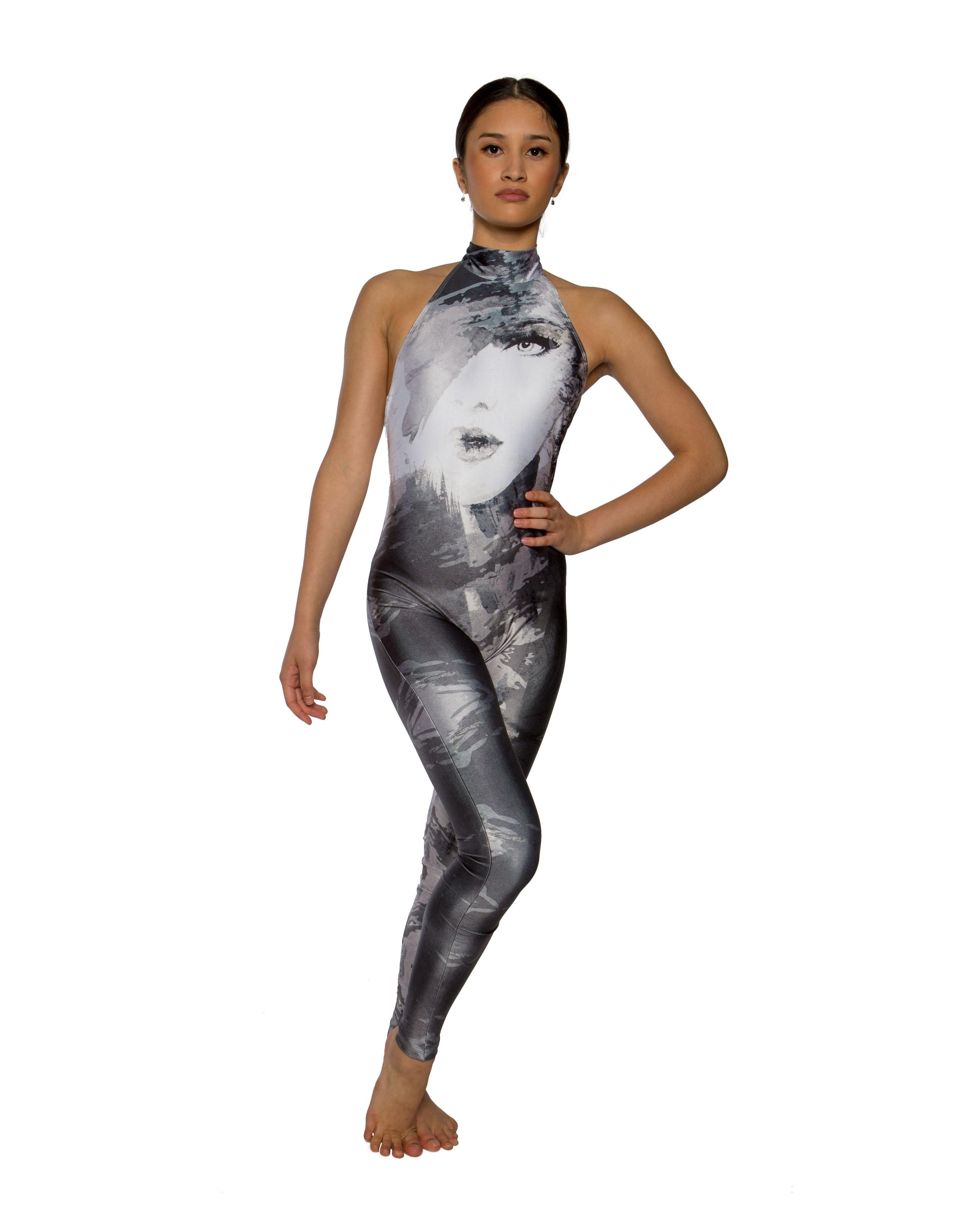 Snapshot Halter Unitard - Hamilton Theatrical