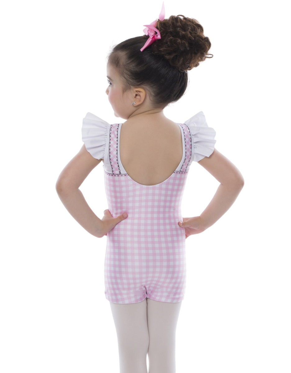 Little Gnomes Tank Biketard with Gather Sleeves main image 1