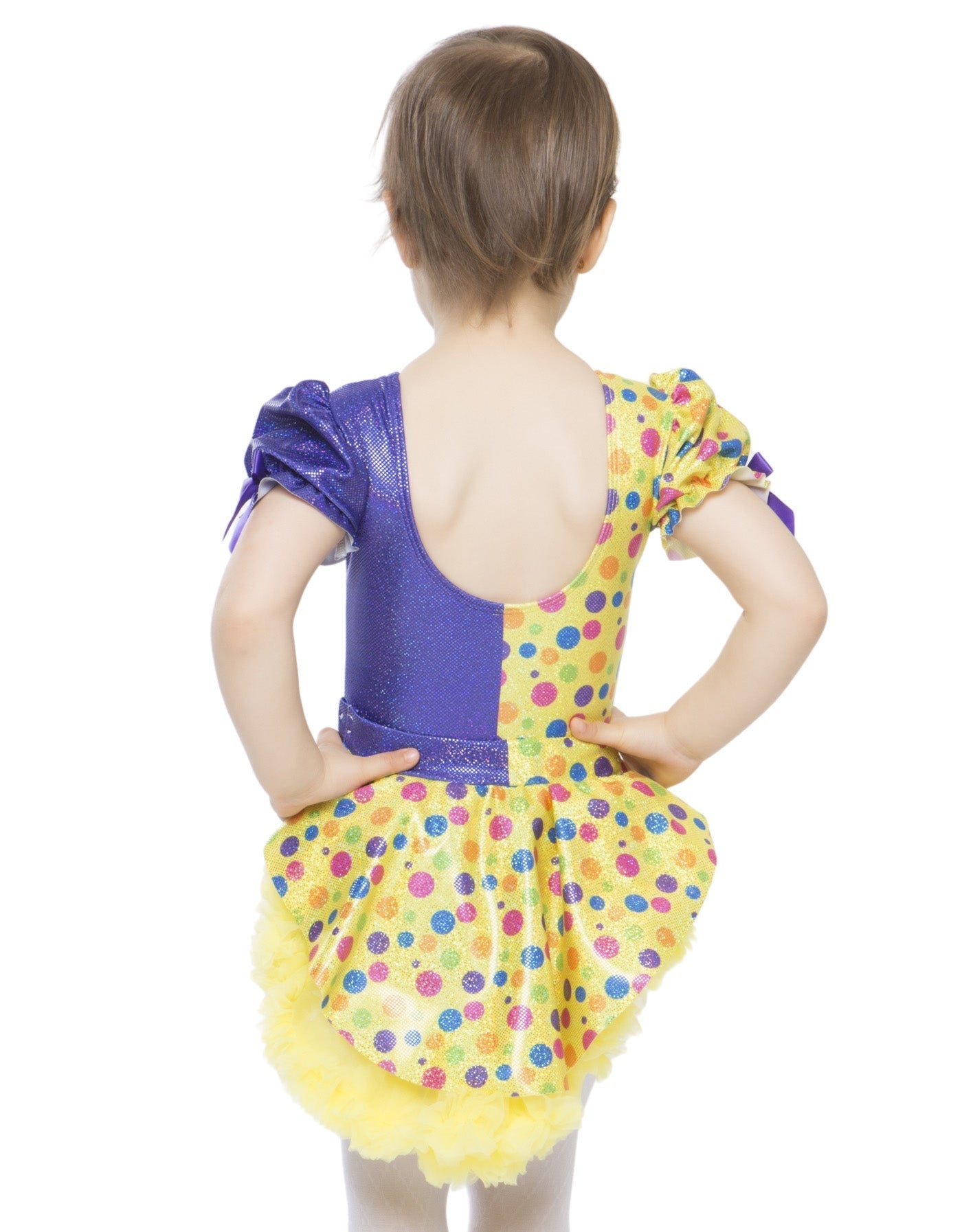 Ready Set Dance Circus Clown Pettibustle with Top Skirt