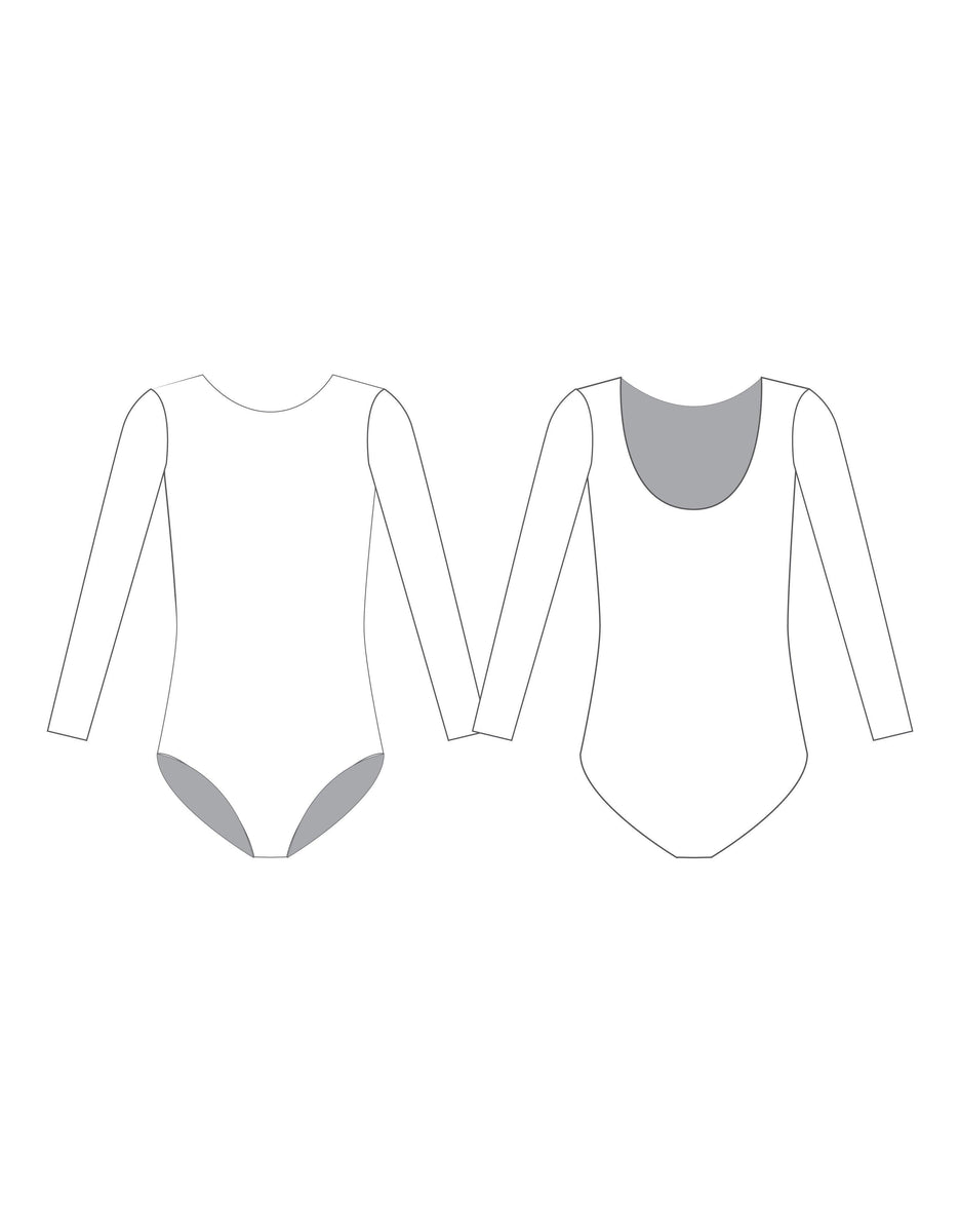 Custom Inked LS Sweetheart Leotard Gymnastics - Lycra