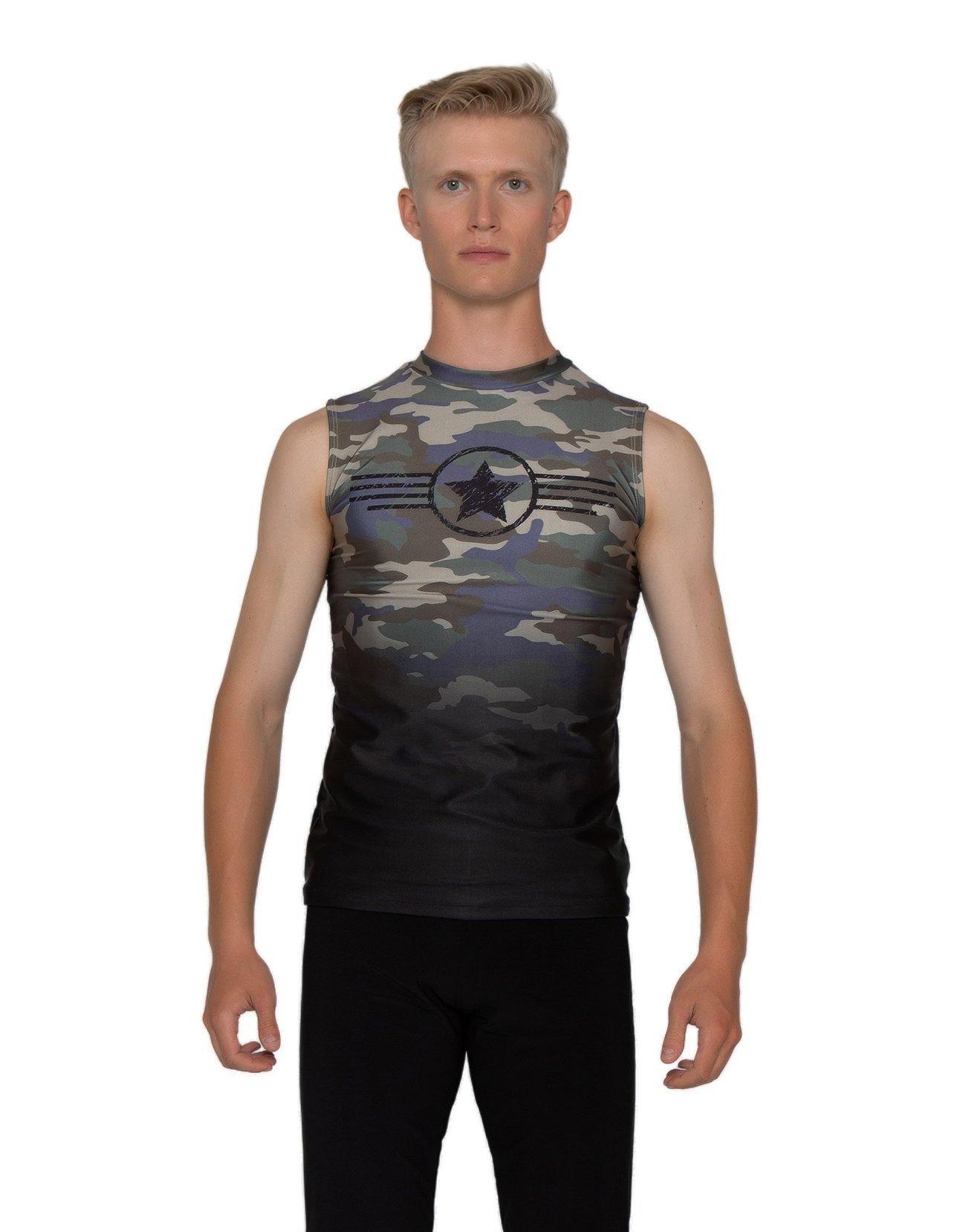 Army Camo Boys Tank - Hamilton Theatrical