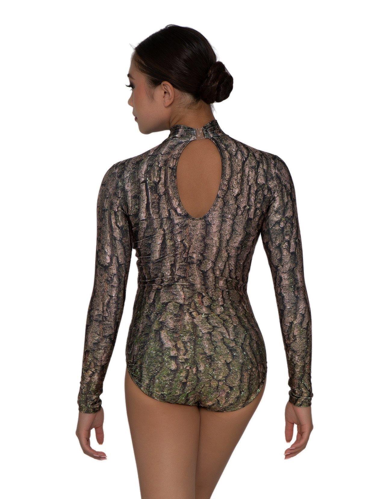 Tree of Life LS Tneck Keyhole Leotard - Hamilton Theatrica