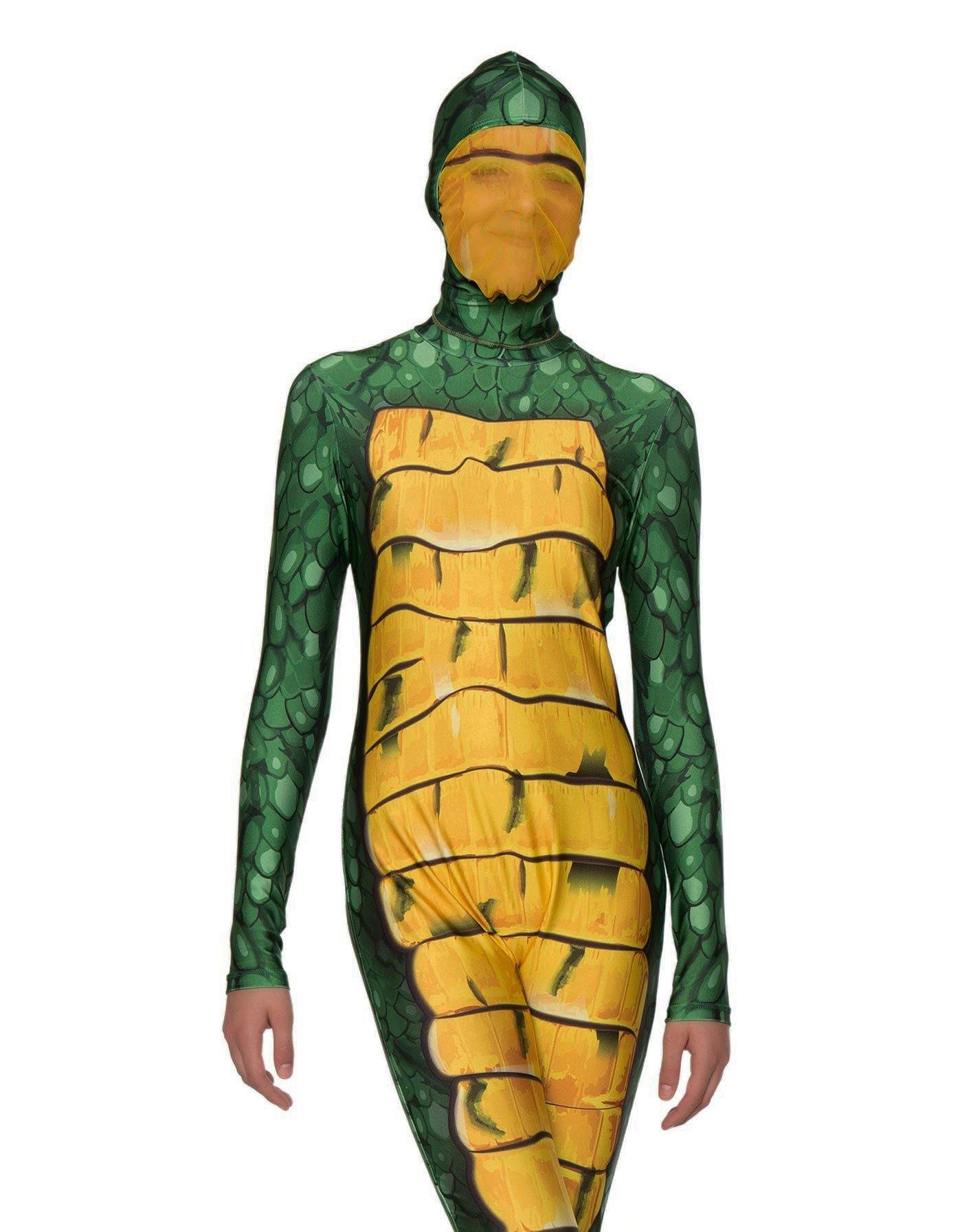 Dragon Living Art Belly LS Zip Back Unitard - Hamilton Theatrical