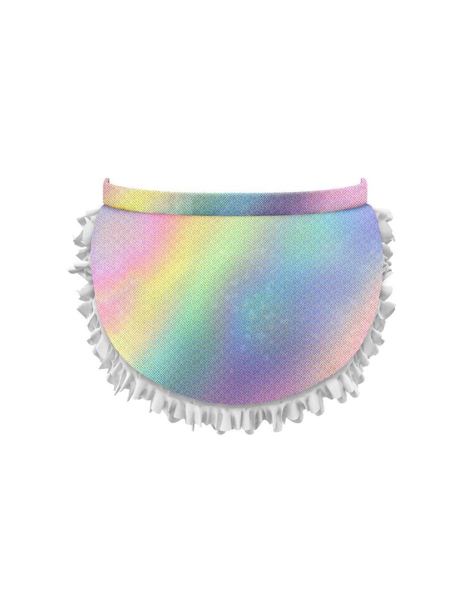 Rainbow Stars Pettibustle with Top Skirt