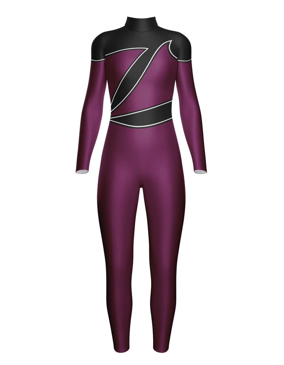 Android LS TNeck Zip Back Unitard