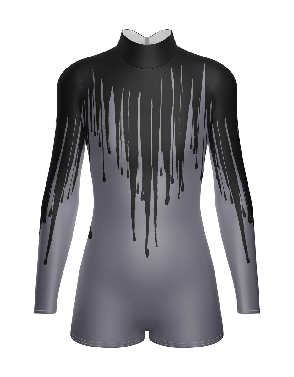 Fire and Ice TNeck LS BikeShort Biketard main image 1