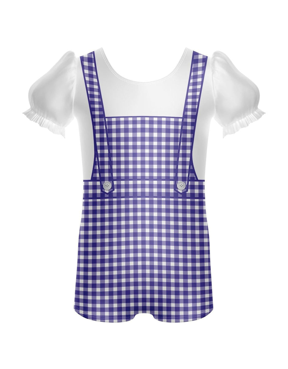 Little Rabbit Puff Sleeve Biketard main image 1