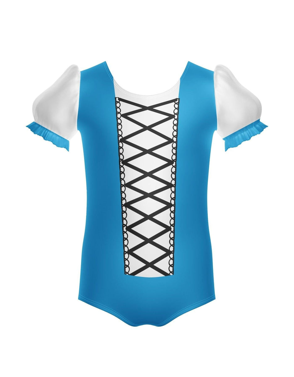 Mr. Cat Puff Sleeve Leotard