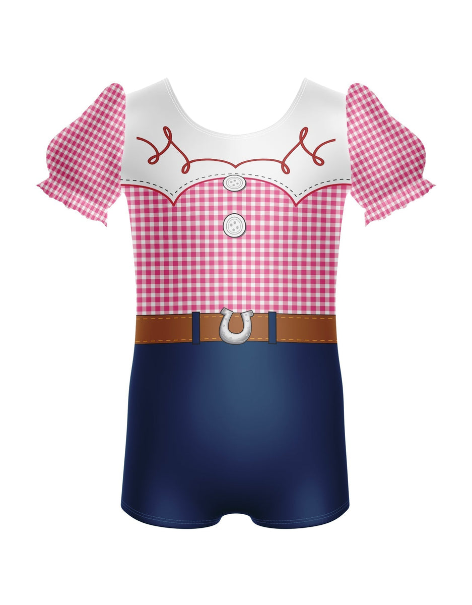 Yippie I Yay Cowgirl Puff Sleeve Biketard  Hamilton's AUS