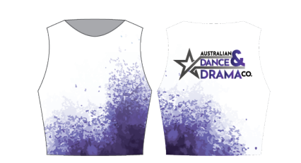 Australian Dance & Drama Sleeveless Crop