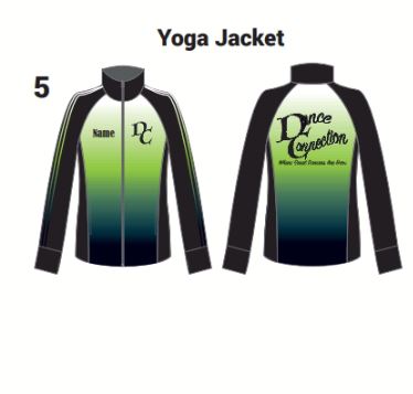 Dance Connection Farmington Stripes Yoga Jacket