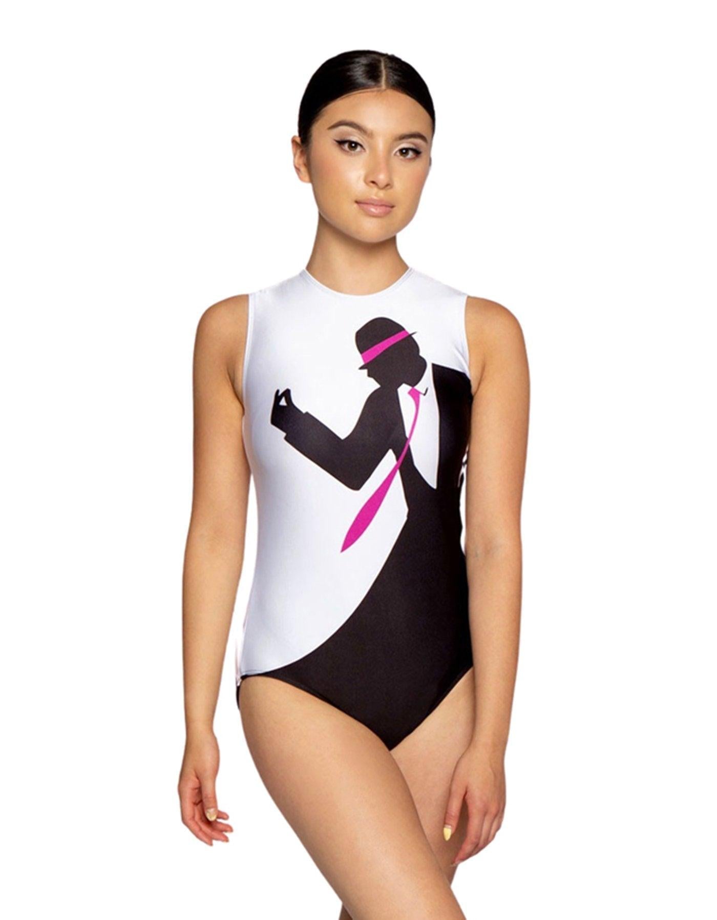 Fly me to the Moon Sleeveless Circle Back Leotard - Hamilton Theatrical