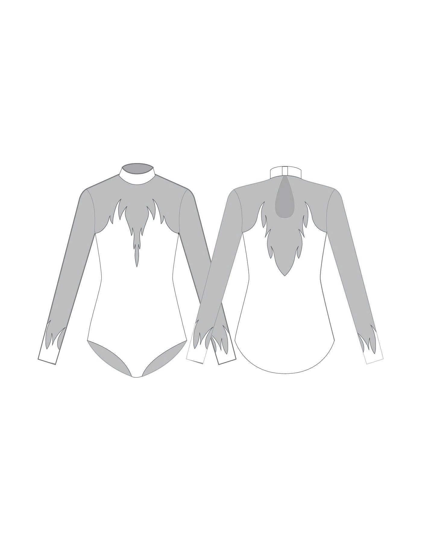 Custom Inked Ignite Leotard - Lycra