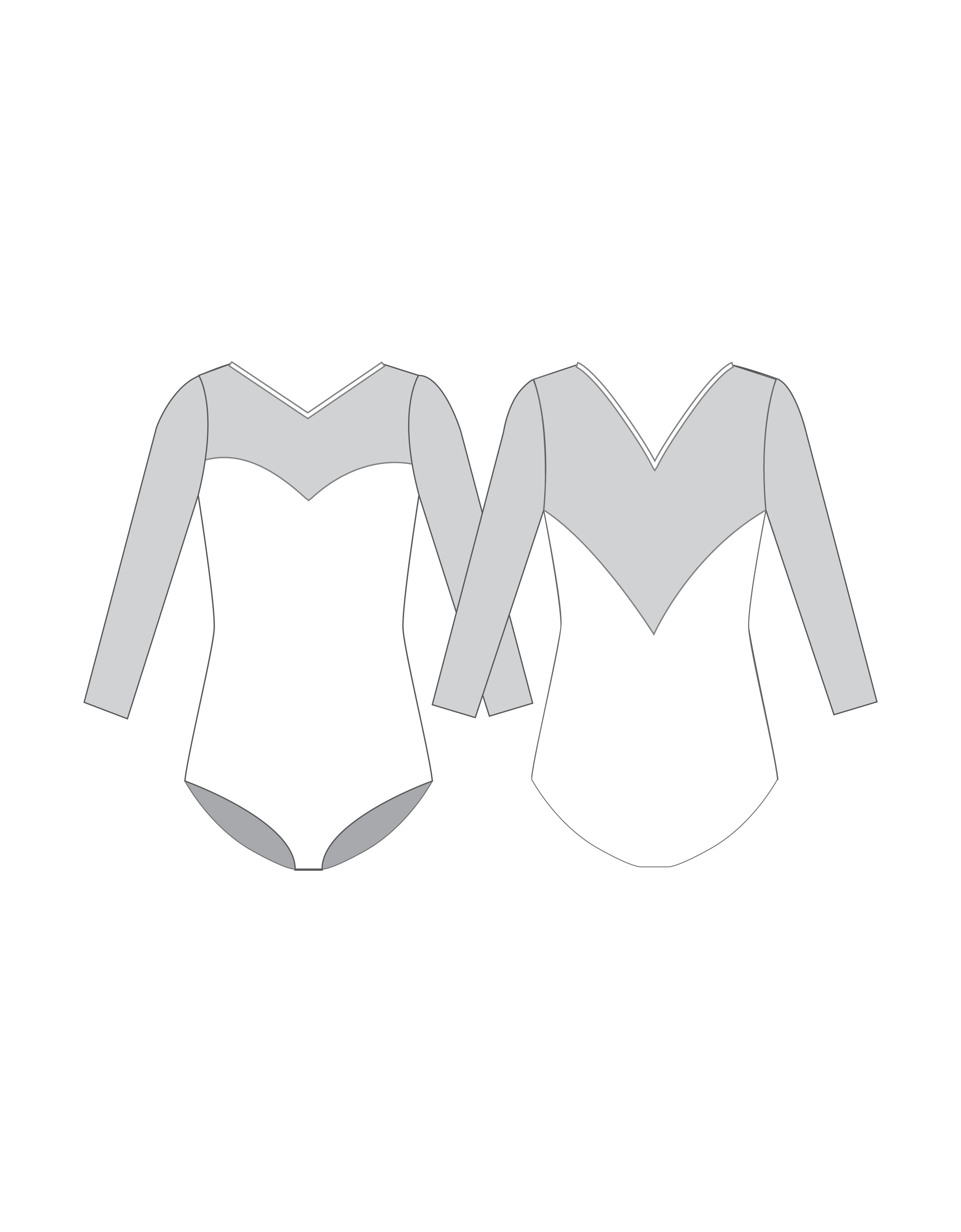 Custom Inked 3/4 Sleeve Mesh Sweetheart Leotard Gymnastics - Lycra & Mesh