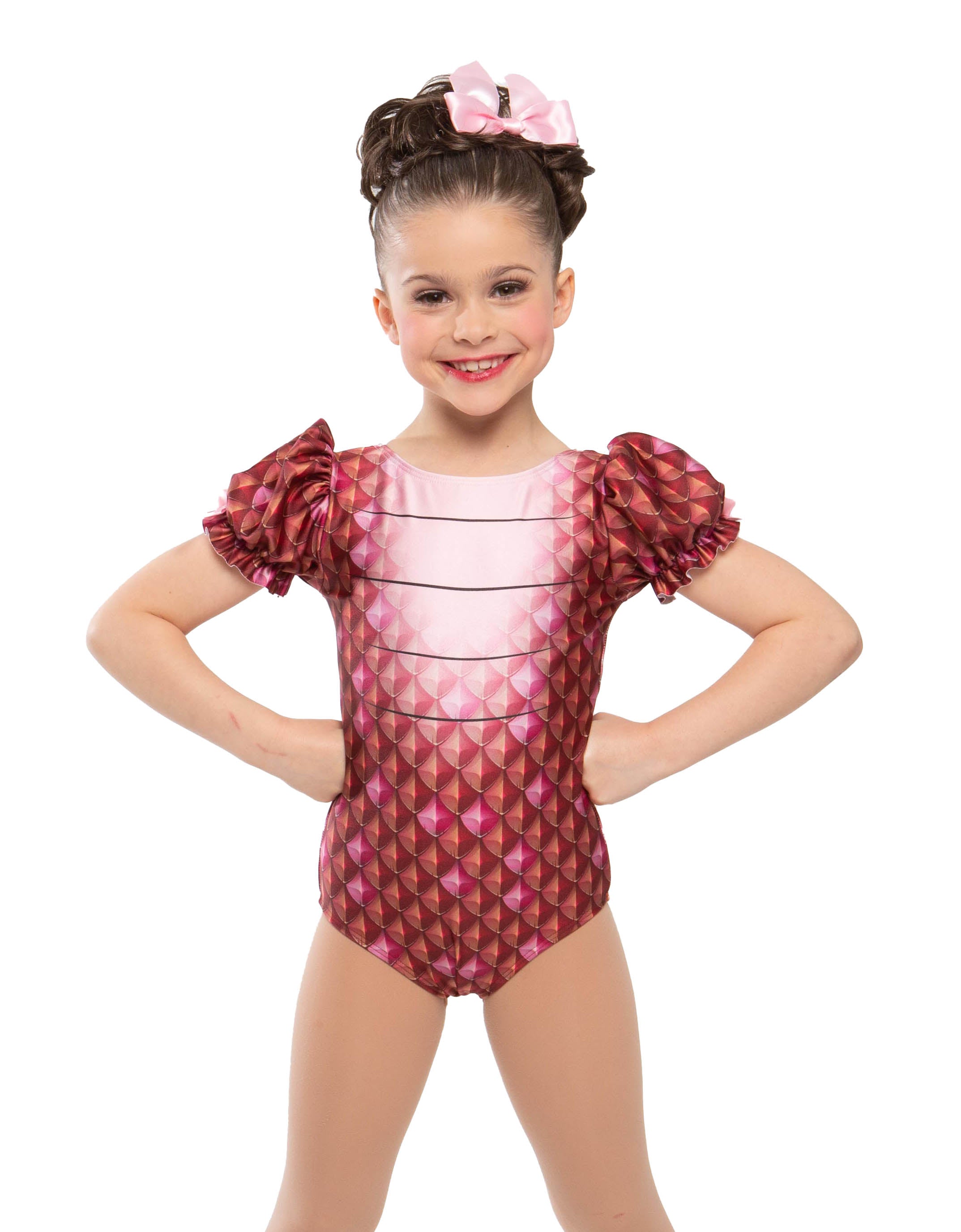 Dragon Puff Sleeve Leotard