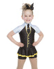 Choo Choo Soul Raglan Keyhole with Peplum Biketard