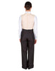 Roaring 20s LS TNeck Zipper Back Unitard with Straight Leg - Ladies Fit