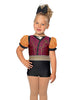 Karate Animals - Tiger - Kung Fu Panda Puff Sleeve Biketard