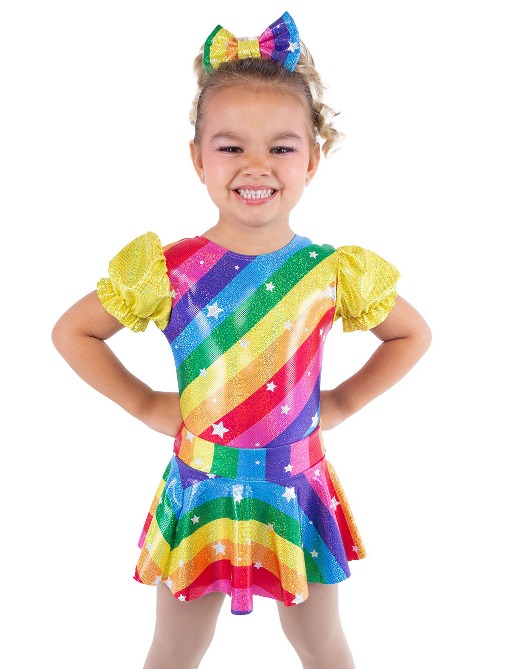 Rainbow Stars Top Skirt