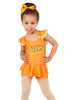 Pieces Chocolate Camisole Flutter Sleeve Biketard w Peplum