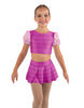 Little Piglet Puff Sleeve Crop Top