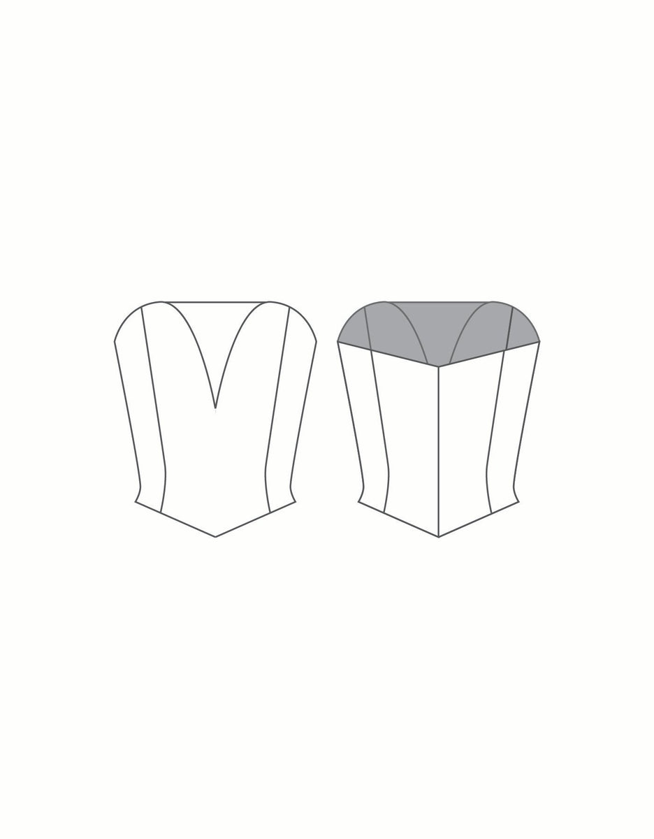 Custom Inked Mesh Insert Paneled Corset - Lycra & Mesh – Hamilton's AUS
