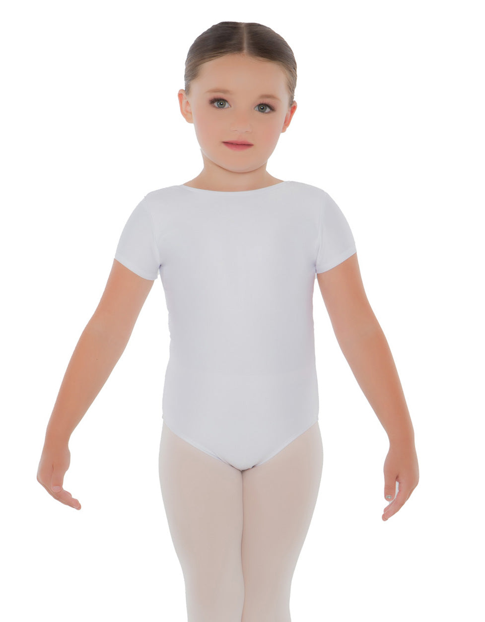 Solid Lycra Cap Sleeve Leotard