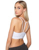 Solid Lycra Scoop Neck Spaghetti Strap Crop