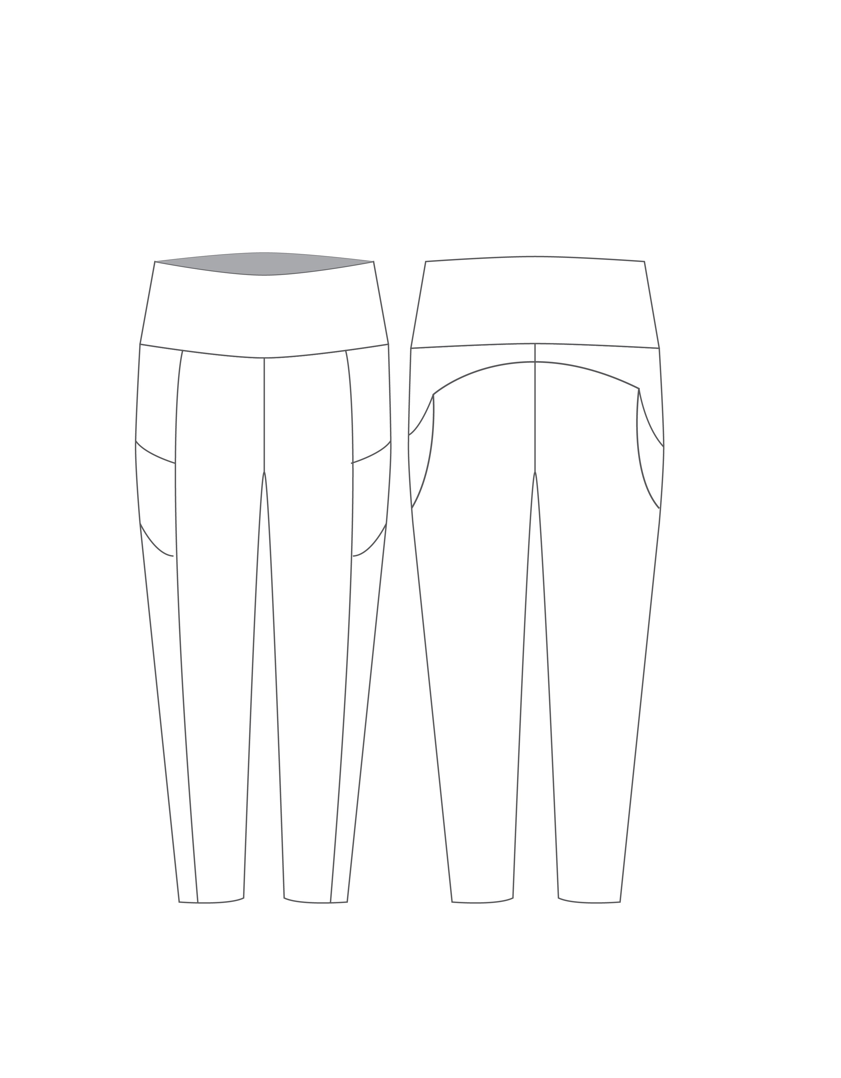 Custom Inked Capri Pocket Leggings - Lycra