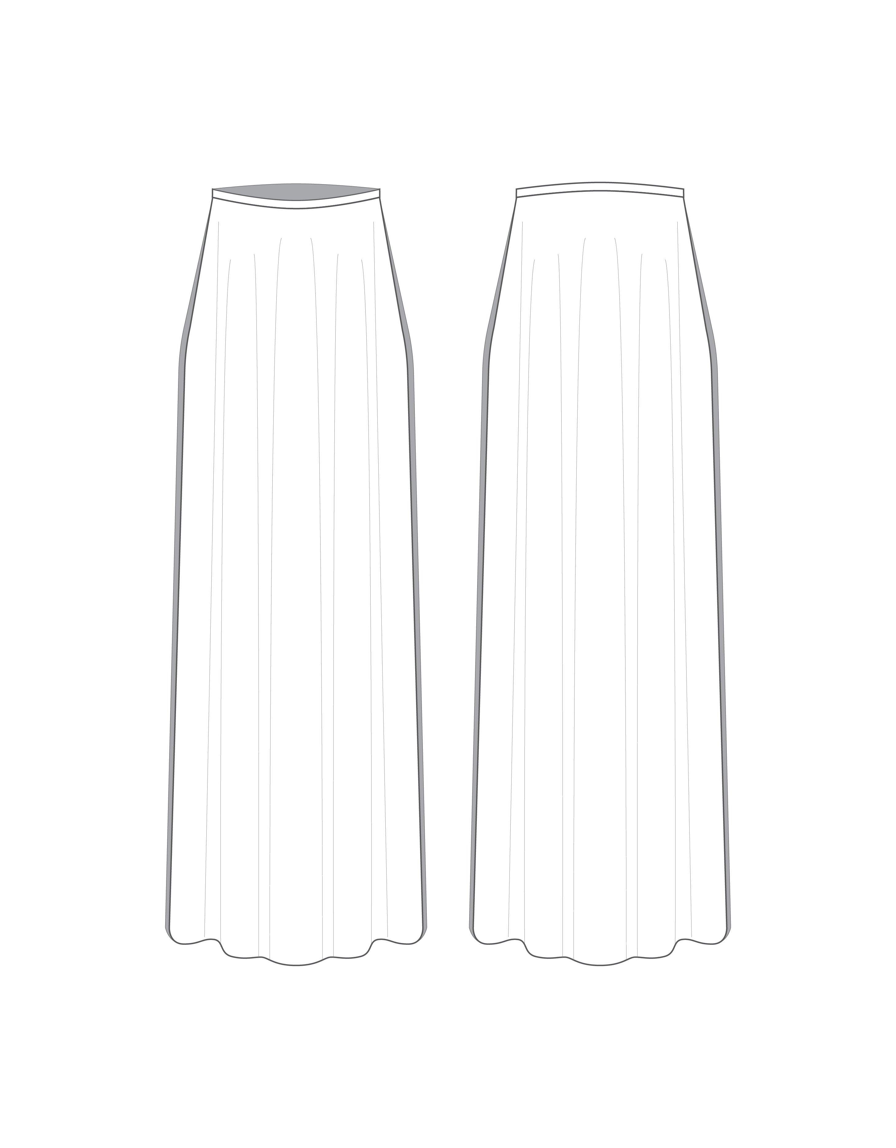 Custom Chiffon Full Skirt - Chiffon