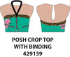 Demon Huntress Posh Top With Binding