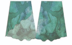 Watercolours Asymetrical Skirt