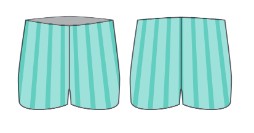 Sprinkles High Waisted Girls Short