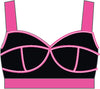 BlackPink Sweetheart Crop Top with Strap